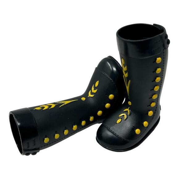 Disney Frozen 2 Anna Fashion Doll Shoes Black Boots Fits Jakks Walmart Exclusive - Picture 11 of 16